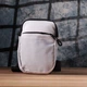 Стильная слинг сумка для путешествий из качественного текстиля VINTAGE Bag 22867 Белый - изображение 8