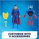 Фигурка Супермэн 30см с 9 аксессуарами для брони Superman DC Comics Spin Master 6067957 - изображение 3