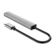 USB-хаб Orico AH-12F-GY-BP USB Type-C 3-в-1 (CA913541) - зображення 3