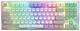 Клавіатура дротова Hator Gravity TKL Orange USB White (HTK561UA) - зображення 1