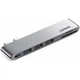 Концентратор 7 in 1 UGREEN CM356 HUB для MacBook Pro Air HDMI 4K USB 3.0 Type-C Thunderbolt 3 PD 100 Вт Grey (80548) - зображення 1