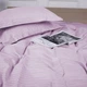Пододеяльник MirSon 200х220 Satin Stripe 30-0007 Pink (2200005250037) - изображение 5