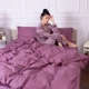 Пододеяльник MirSon 200х220 Satin Stripe 30-0008 Smoky Pink (2200005250457) - изображение 6