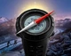 Мужские часы Skmei 1254 Compas с компасом черный - изображение 13