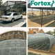 Сітка фасадна захисна, затіняюча Fortex 3,3 х 50 м, 165 м2, 60 г/м2, сіра - зображення 11