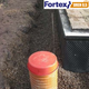 Дренажная мембрана для фундамента Fortex DREN 0,5 2 x 20 м, 40 м2 - изображение 12