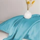 Пододеяльник MirSon двуспальный 175x210 см Light Pro 10-008 Blue Satin (2200010172348) - изображение 4
