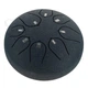Глюкофон 6" (15см) 8 нот Hluru Huashu THD8-6 NavyBlue Carbon Steel Tongue Drum - изображение 3