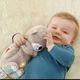 Мягкая игрушка дышащая выдра с функцией имитацией дыхания с дышащим животом, Сказочная выдра ночник для сна - изображение 3