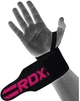 Кистьові бинти RDX W2 Gym Wrist Wraps Pro Pink (WAH-W2P) - зображення 6