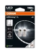 Комплект світлодіодних ламп OSRAM 2825DWP-2BL W5W (T10) LED 6000K 12V W2.1X9.5d WHITE (2 шт) - зображення 2