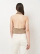 Футболка женская Zara 6427/233 L Золотистая (06427023303040) - изображение 2