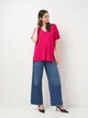 Футболка женская Zara 6771/716 S Розовая (06771071630024) - изображение 3