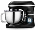 Кухонний планетарний комбайн Kerch Mychef PR2200 3000 Вт із підсвічуванням Чорний із сріблястим - зображення 11