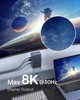 Док-станция Baseus 17в1 для MacOS/Windows/Linux c поддержкой 4х дисплеев до 8K 30Hz - изображение 5