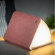 Светильник-книга на аккумуляторе Gingko LARGUE URBAN, розовый - изображение 1