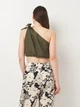 Футболка женская Zara 7563/665 L Хаки (07563066505047) - изображение 2