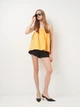 Футболка женская Zara 7563/506 L Желтая (07563050615042) - изображение 3