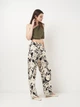 Футболка женская Zara 7563/665 L Хаки (07563066505047) - изображение 3