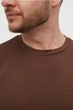 Футболка однотонная Trend Collection 616 коричневый (COFFEE, кол.122) M - изображение 6