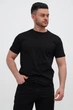 Футболка однотонная Trend Collection 616 черный (BLACK, кол.19) S - изображение 1