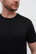 Футболка однотонная Trend Collection 616 черный (BLACK, кол.19) M - изображение 9