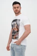 Футболка с принтом Trend Collection 5027 белый+принт 2XL - изображение 8