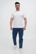 Футболка однотонная Trend Collection 616 Белый (WHITE, цв.3) M - изображение 2