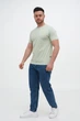 Футболка однотонная Trend Collection 616 оливковый (L.GREEN, кол.68) XL - изображение 2