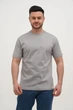 Футболка однотонная Trend Collection 001-1 светло-серый (GREY, кол.B5) 3XL - изображение 6