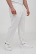 Штани льон KOR 1017 Білий (WHITE) XL - зображення 3