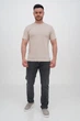 Футболка однотонная Trend Collection 208-1 бежевый (№26 apricot) L - изображение 2