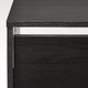 Тумба для обуви BISSA 49x28x135 cm IKEA 605.302.09 черный/коричневый - изображение 3