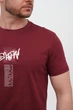 Футболка с принтом Trend Collection 1111 бордовый (RED) 2XL - изображение 4