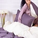 Комплект постельного белья MirSon Сатин Premium Dulness 0001+0240 110х140 (2200000689320) - изображение 4