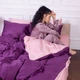 Комплект постельного белья MirSon Сатин Premium Iris 0199+3220 175х210 (2200000688521) - изображение 3