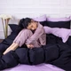 Комплект постельного белья Mirson King Size Сатин Premium 3820+0055 Lavanda 220х240 (2200001169722) - изображение 8