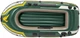 Надувний човен двомісний Intex 68347 Seahawk 2 Boat Set, 236х114х41 см, 3-х камерний (весла, ручний насос) (Intex_68347) - зображення 2