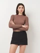 Футболка женская Zara 7901/304 L Бежева (07901304706045) - изображение 1