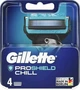 Сменные лезвия для бритья Gillette ProShield Chill с охлаждающим эффектом (4 шт) - изображение 2