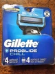 Сменные лезвия Gillette ProGlide Chill с охлаждающим эффектом (4 шт) - изображение 1