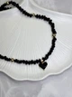 Кольє Mirshine Crystal Heart Black - изображение 1