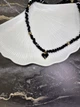 Кольє Mirshine Crystal Heart Black - изображение 2