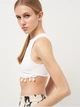 Футболка женская Zara 7901/388 XS/S Белая (07901388250106) - изображение 4