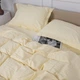 Комплект постельного белья MirSon Satin&nbsp;Stripe 30-0002&nbsp;Soft&nbsp;Yellow 175х210 Двуспальный (2200005247778) - изображение 3