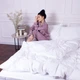 Комплект постельного белья MirSon Satin&nbsp;Stripe 30-0001&nbsp;White 200х220 Евро (2200005245682) - изображение 7
