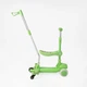 Самокат-беговел триколісний Skyper BT-52309 (колеса: Ø4,92"/PU, рама: сталь/складна, сидіння, навіс, захісний бампер, батьківська ручка, до 25 кг) - изображение 4
