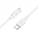 Кабель USB-C to C 60W (1m) — Hoco X96 — White - изображение 1