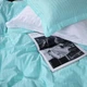Комплект постільної білизни MirSon Satin Stripe 30-0013 + 30-0001 Gilberta 175х210 Двоспальний (2200005259092) - зображення 5