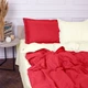 Комплект постільної білизни MirSon Satin Stripe 30-0018 + 30-0002 Karimi 175х210 Двоспальний (2200005263891) - зображення 2